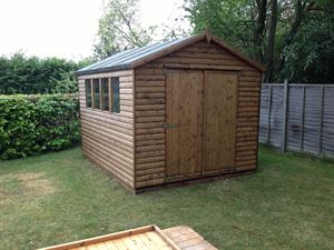 12x8 RHINO SHED