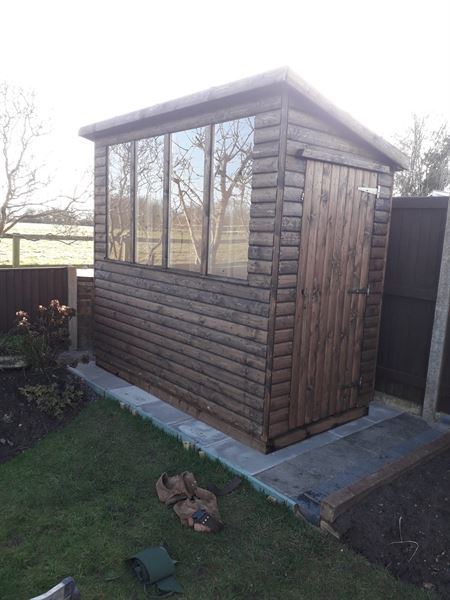 8x4 POTTING SHED