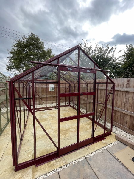 ELITE Greenhouse Belmont 10'5 x 8'5. On display