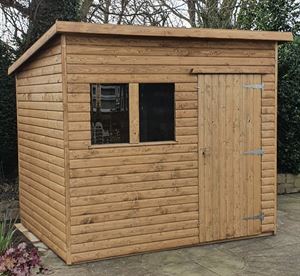 8x6 PENT SHED