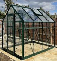 ELITE Greenhouse High Eave 8'5 x 6'3. On display