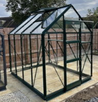 ELITE Greenhouse High Eave 8'5 x 6'3. On display