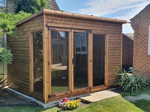 10' x 6' Woodhall Spa Pent Summerhouse