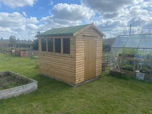 10x6 APEX SHED